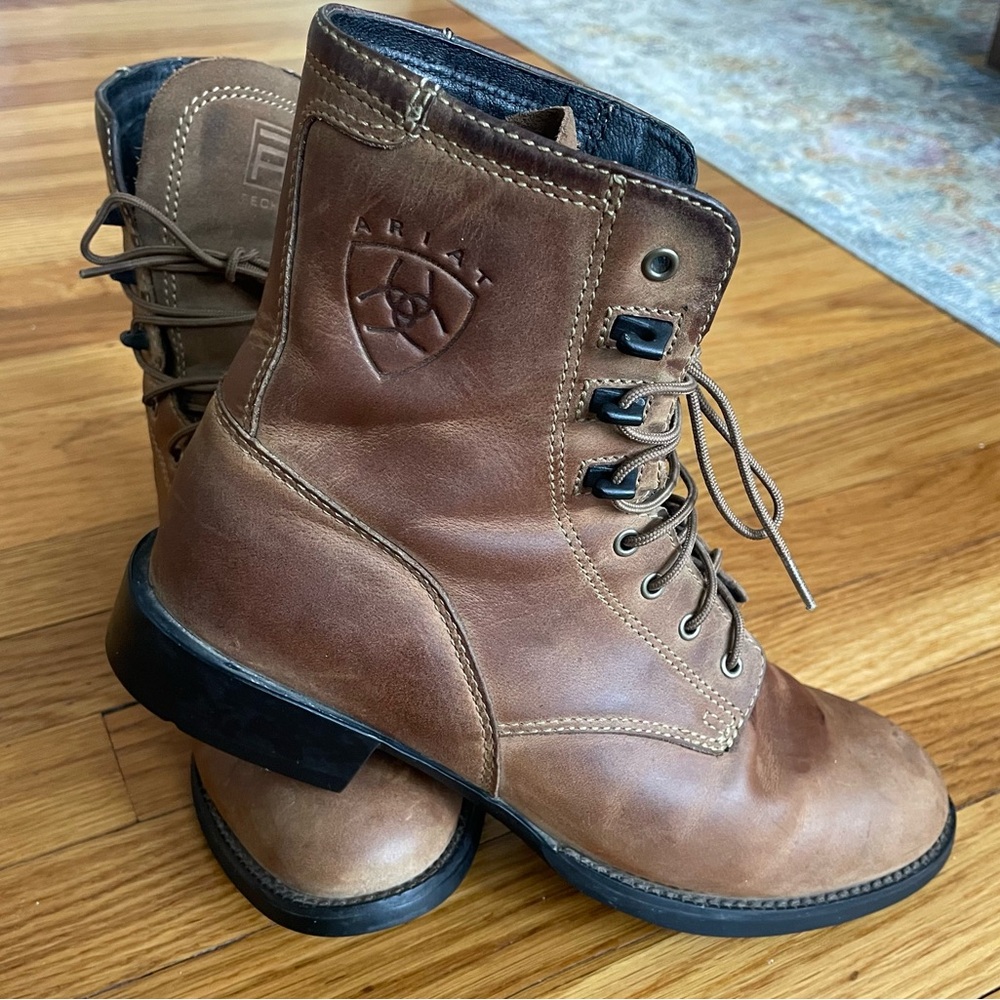 Ariat Heritage Lacer Boots Brown Leather
